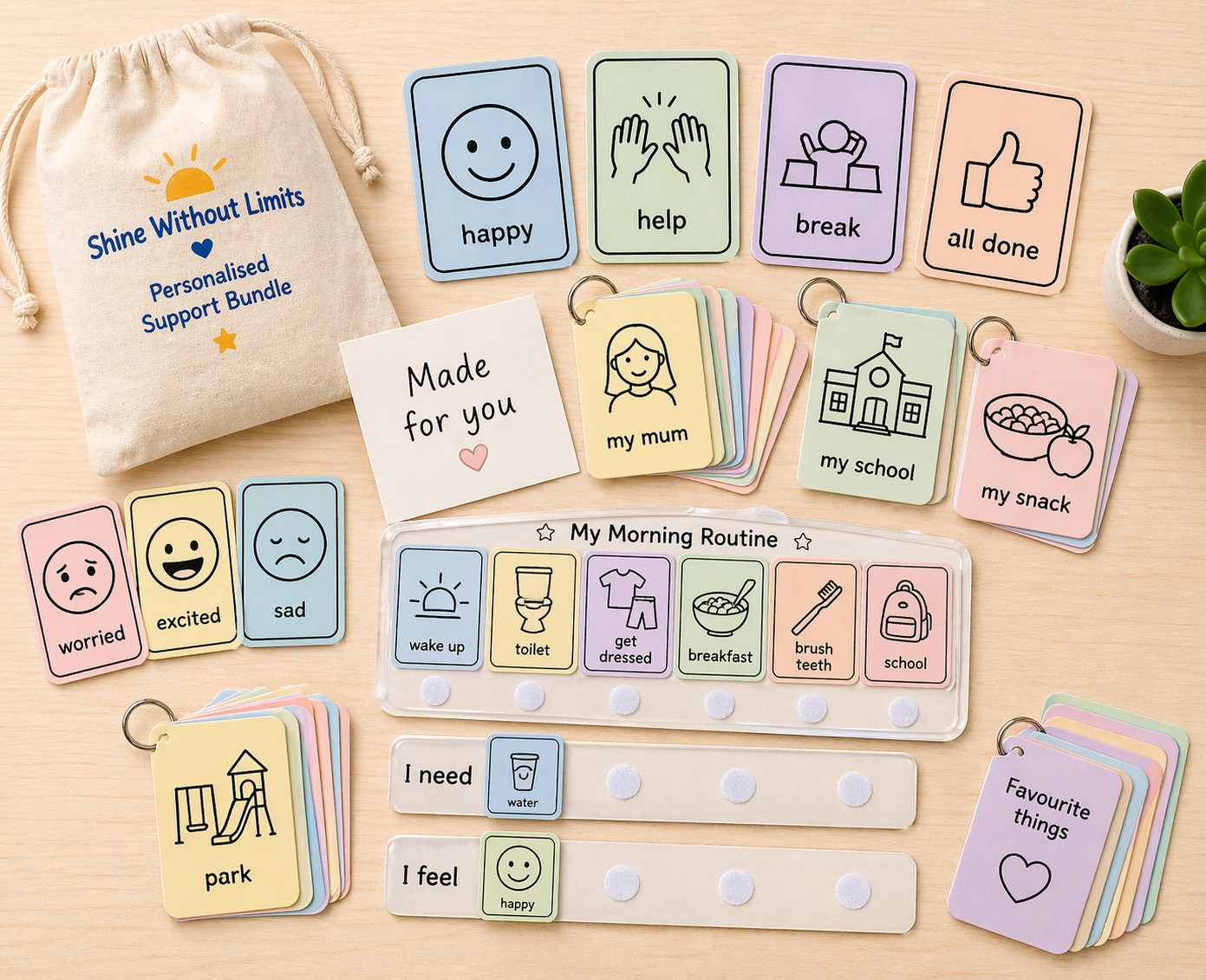 Custom PECS cards and inclusive support