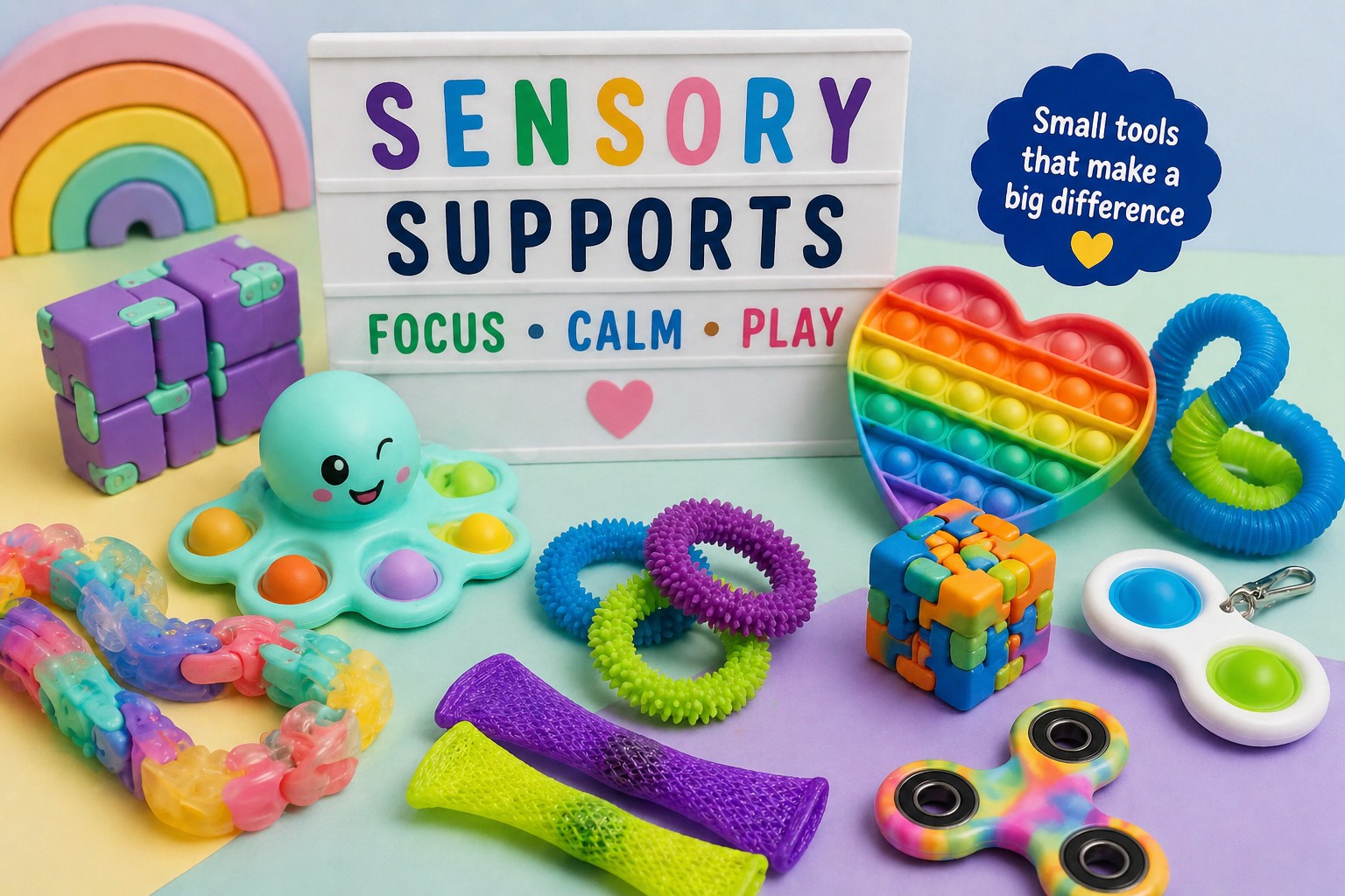 Fidget sensory toys