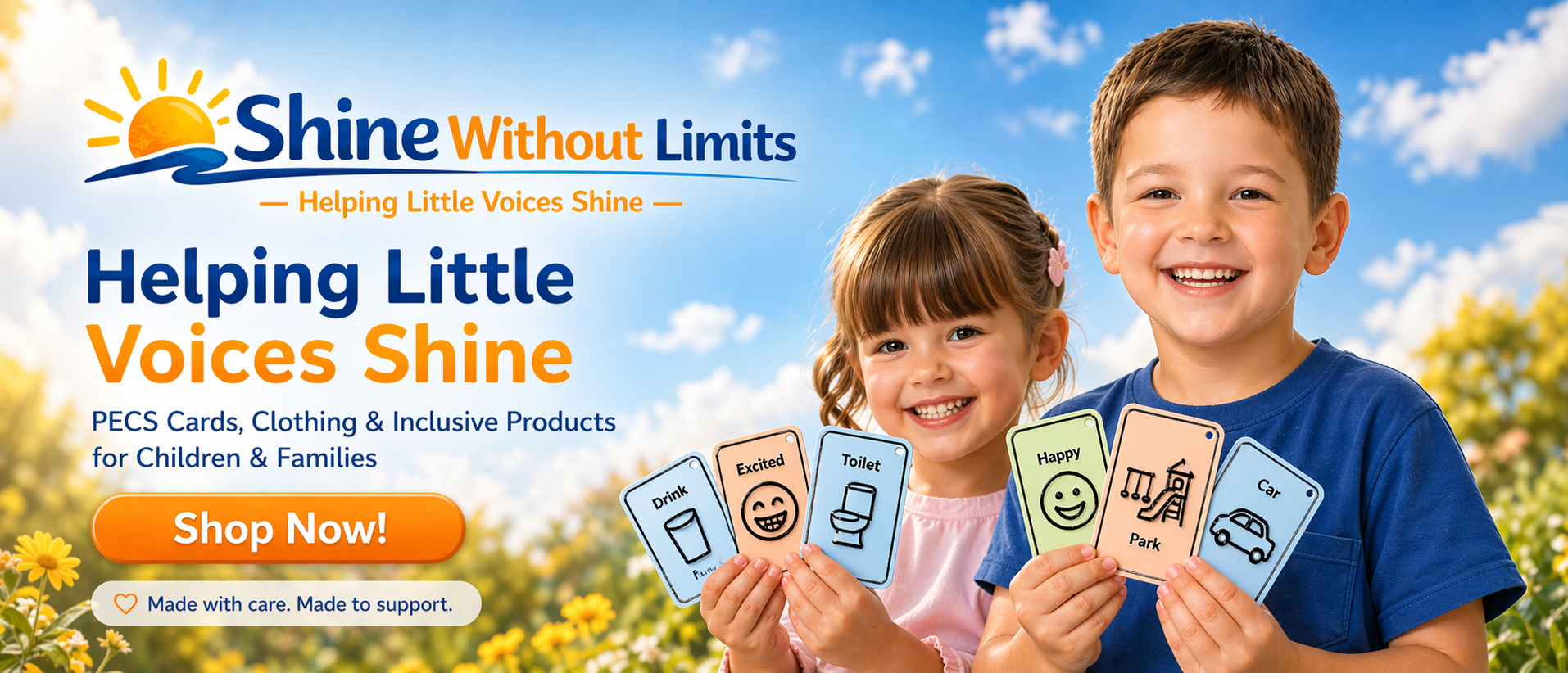 Shine Without Limits helping little voices shine